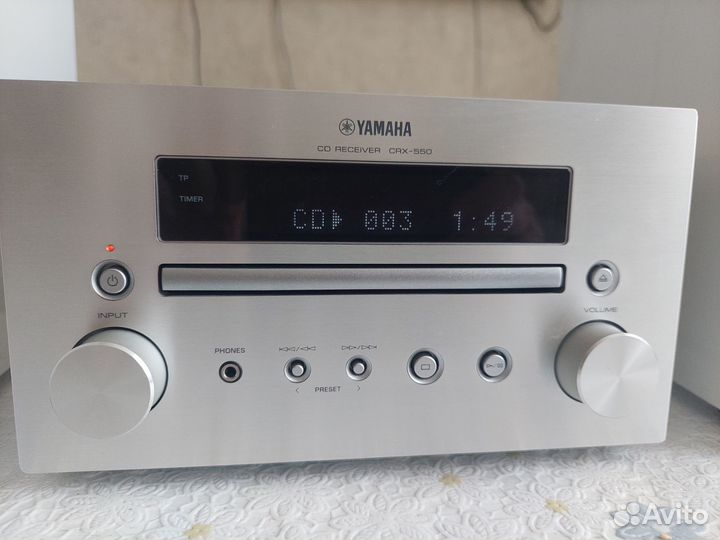 Музыкальный центр yamaha CRX-550