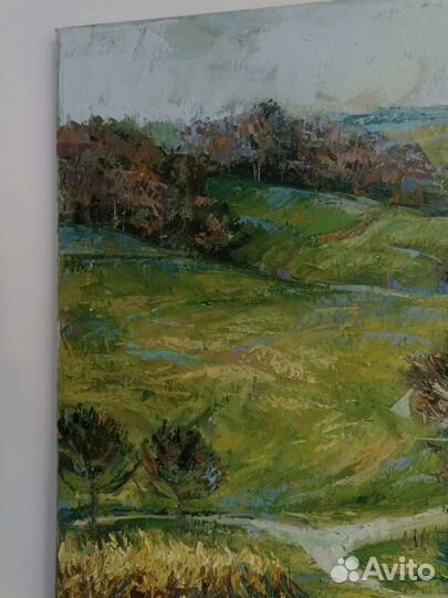 Картина маслом на холсте пейзаж