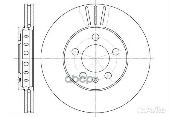6545.10 диск тормозной передний Audi A2/A3,VW