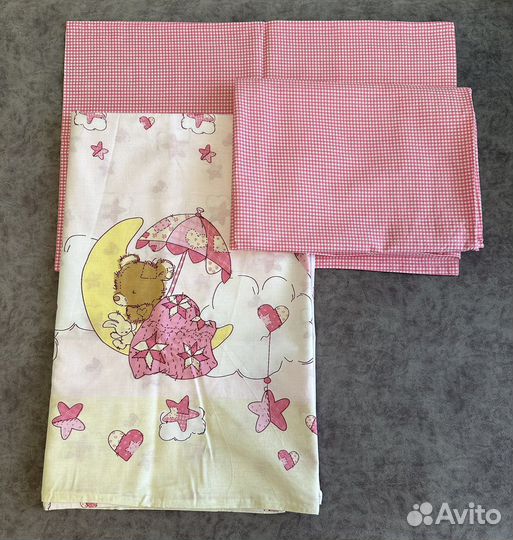 Новый комплект детского постельного белья