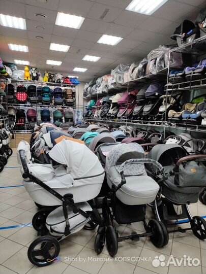 Большой выбор новых колясок