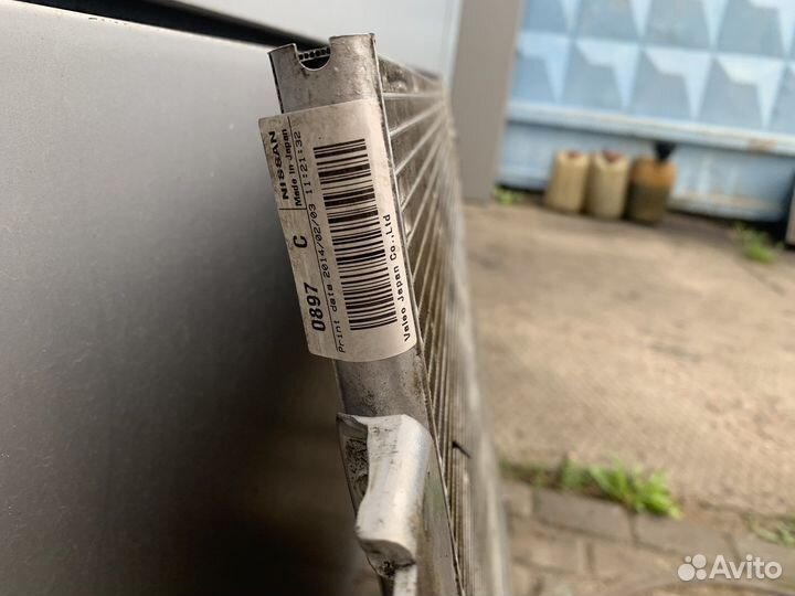 Радиатор кондиционера nissan patrol