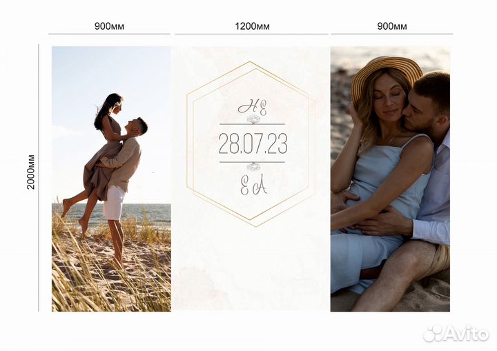 Банер на свадьбу