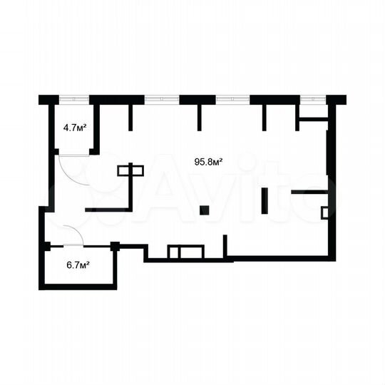 Свободного назначения, 107.2 м²