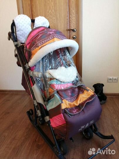 Санки коляска ника