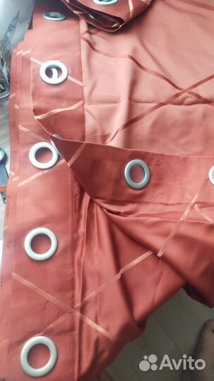 Шторы б/у. 2 шт. Высота 287см