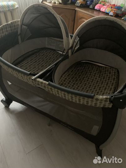 Кроватка для двойни до 1 года