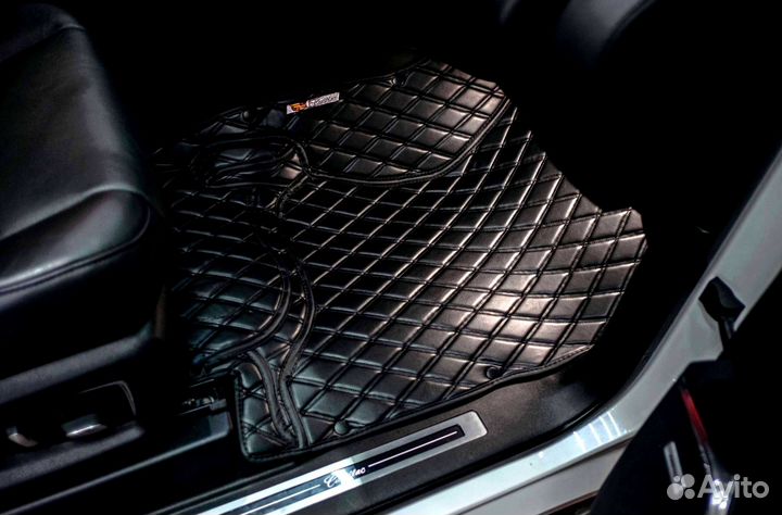 Ковры в салон для Cadillac Escalade 2020г