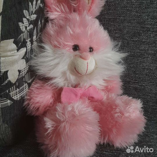 Музыкальный мягкий зайчик