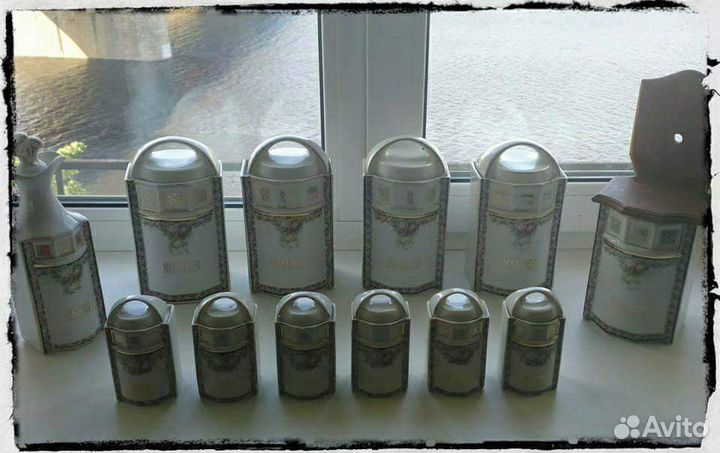 Старинный набор для кухни 12 предметов