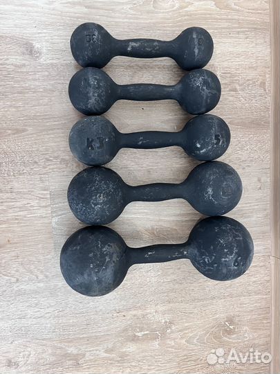 Гантели чугунные СССР