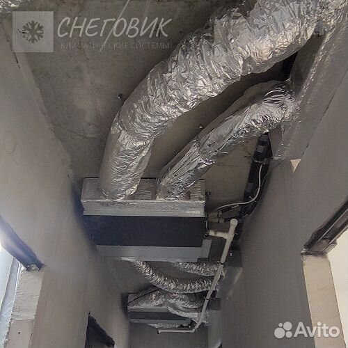 Монтаж канального кондиционера