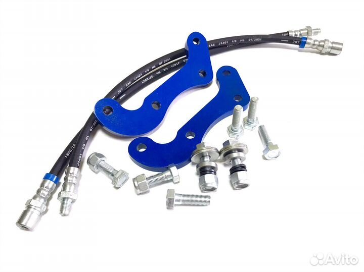 Переходные пластины на ниву под суппорта 2108