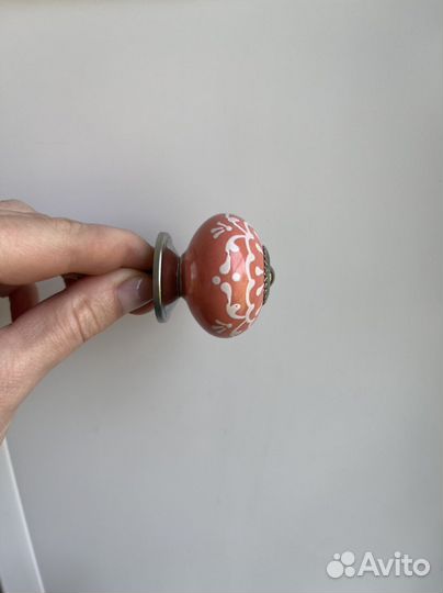 Мебельные ручки керамические