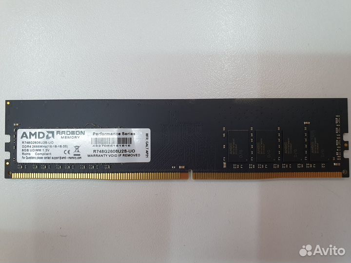 Оперативная память AMD Radeon R7 Performance 8 гб