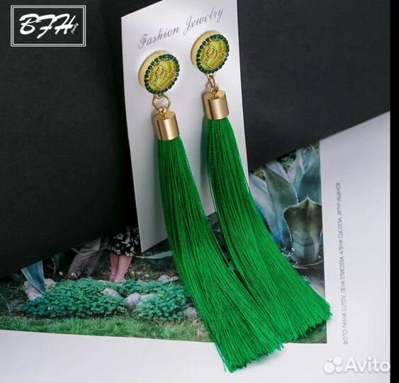 Новые серьги