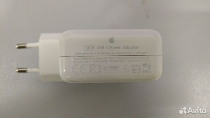 Блок питания для MacBook Air 13, 30w оригинал