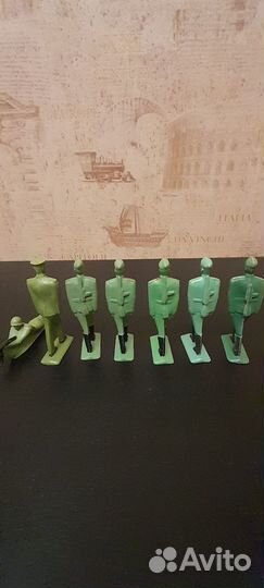 Пластмассовые советские солдатики