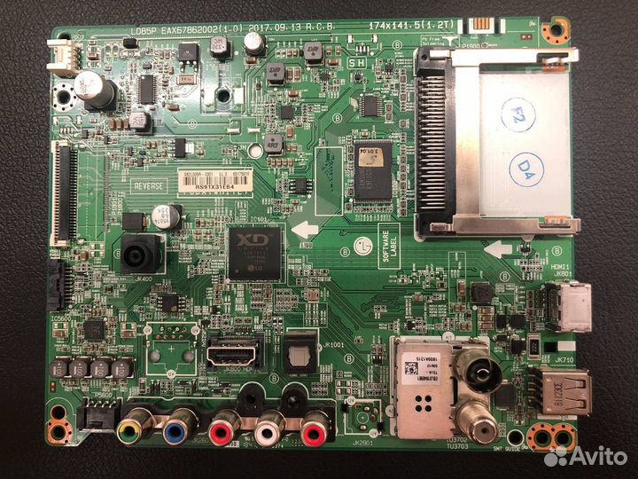 Материнская плата для телевизора LG 32LK519bplc