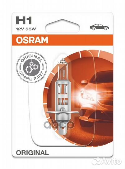 Лампа 12V H1 55W osram original line 1 шт. блистер