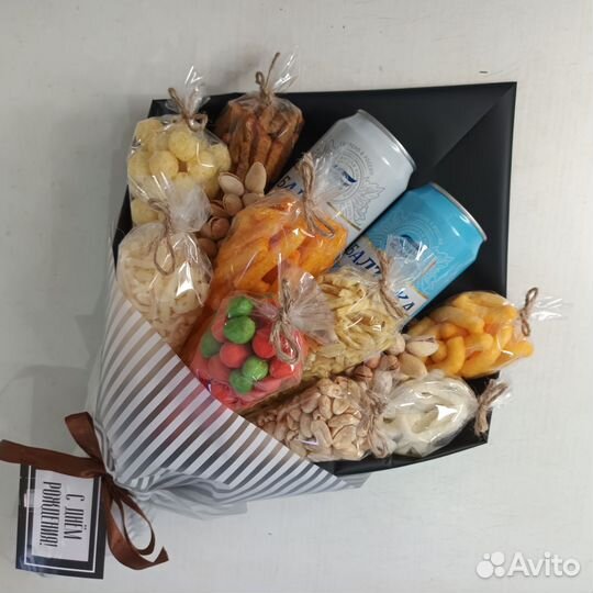 Съедобные букеты для мужчин