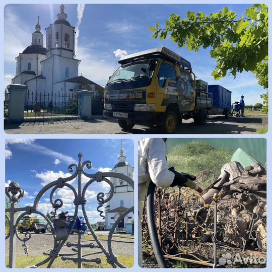 Очистка фасадов, пескоструй на выезд