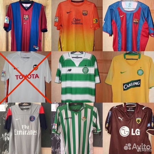 Футбольные майки/футболки фк Барселона,Селтик, псж