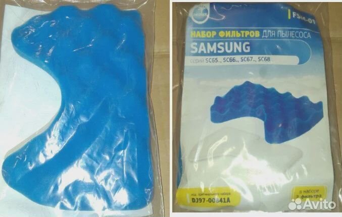 Вставка в фильтр пылесоса sams, аналог DJ97-00841A