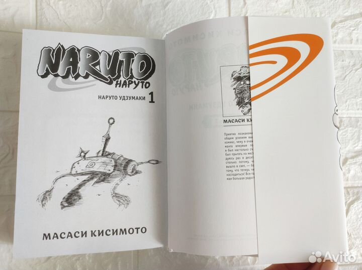 Манга Naruto книга 1
