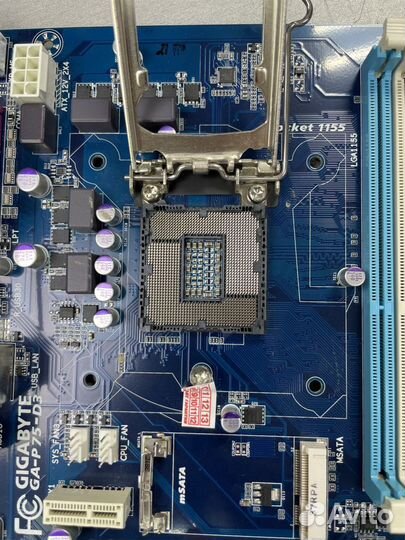 Gigabyte GA-P75-D3, LGA 1155, Intel B75, ATX