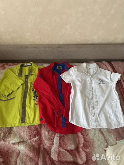 Вещи пакетом на мальчика 128-140 размер (6-7 лет)