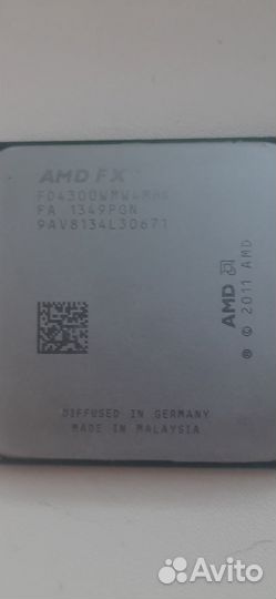 Процессор AMD FX4300
