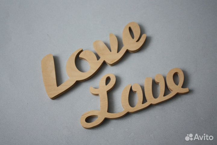 Надписи из дерева, Объемные буквы для свадьбы, бук