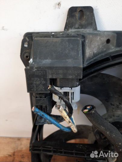 Вентилятор радиатора Peugeot 207 хэтчбэк 5 дв. 1.4