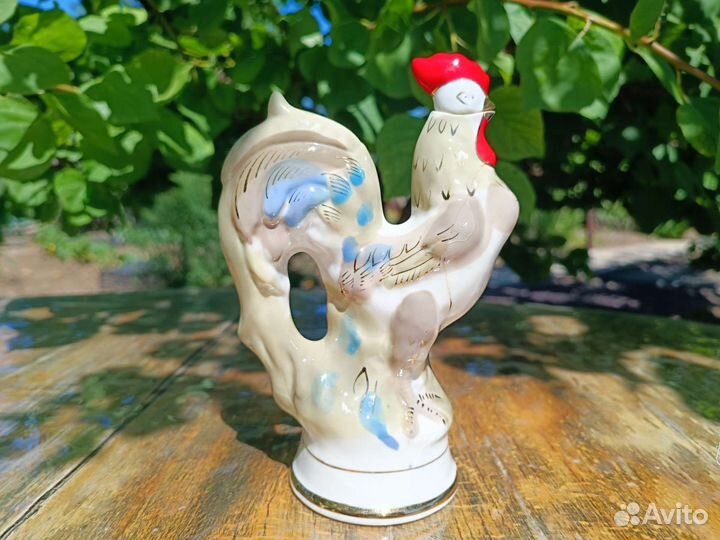 Штоф графин петух петушок гфз СССР