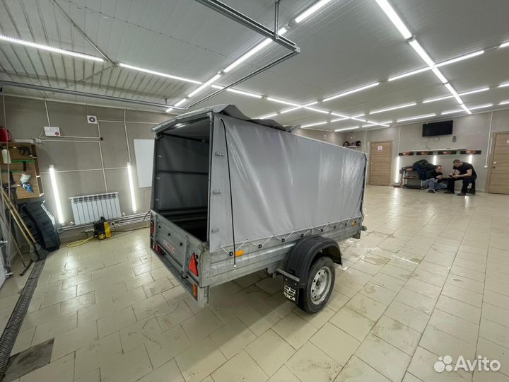 Тент на прицеп мзса