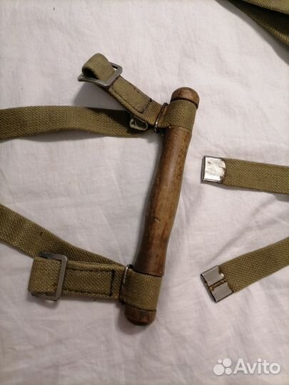 Ручка с ремнями для переноски клади, СССР