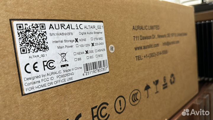 Стример Auralic Altair G2.1 Цап Предусилитель