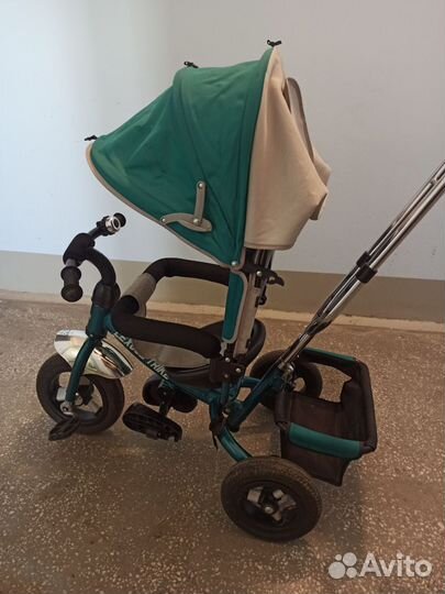 3х колесный велосипед с ручкой