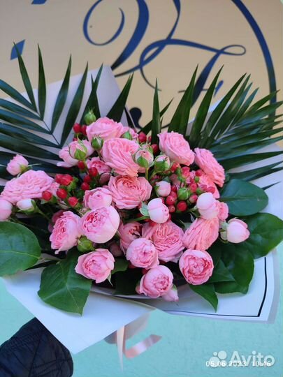 Живые цветы букеты