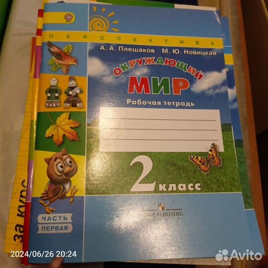 Учебники и тетради по программе 