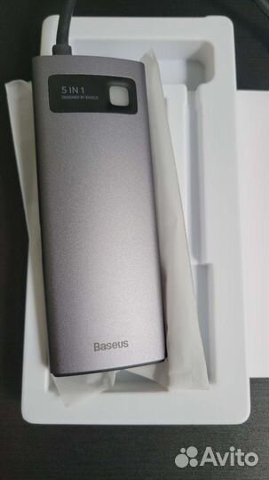 Usb хаб Baseus 5 in 1 (cahub-CX0G)