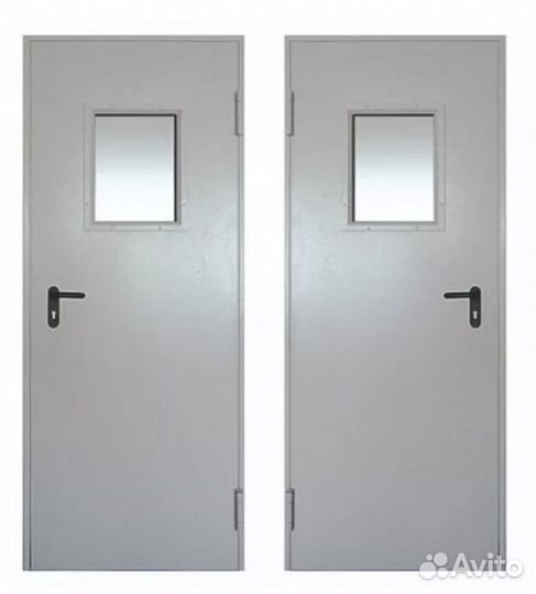Дверь противопожарная, дмп-10-EI60