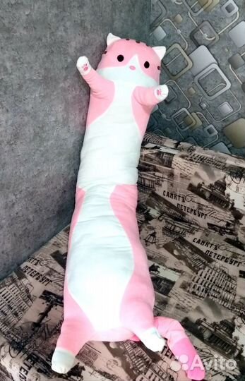 Мягкая игрушка кот батон