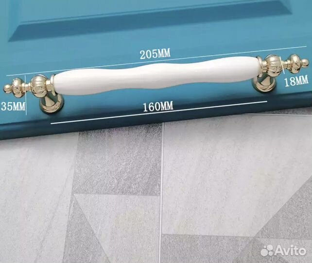 Ручки керамика новые