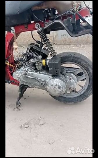 Двигатель Ab19 на honda tacty, honda flush