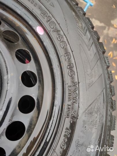 Колеса в сборе для GM с зимней резиной r 16