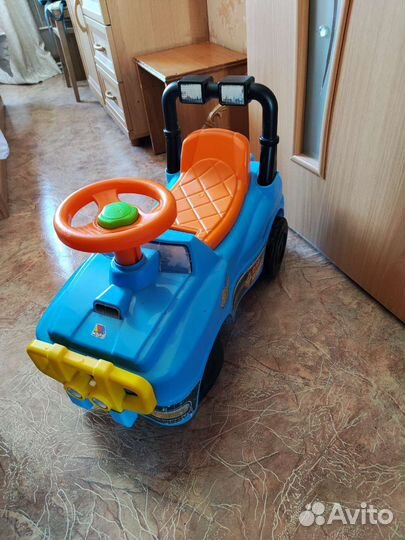 Джип каталка,машина полесье