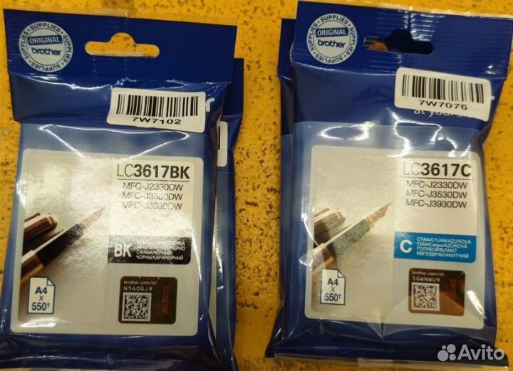 LC3617Y uc Картридж Brother