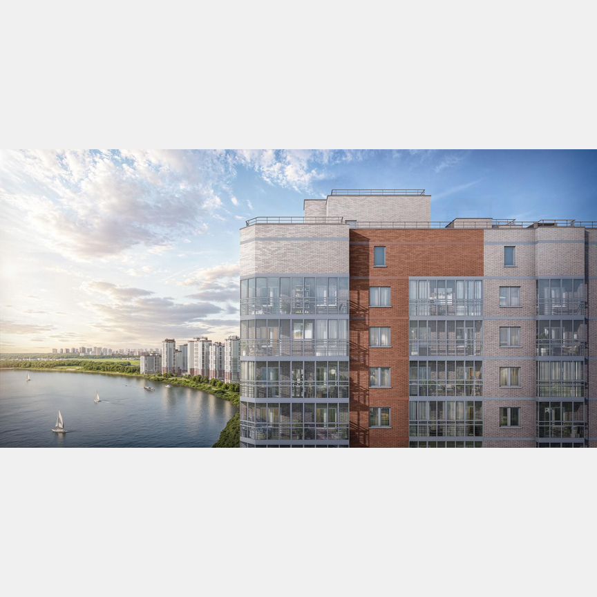 2-к. квартира, 50,3 м², 10/23 эт.